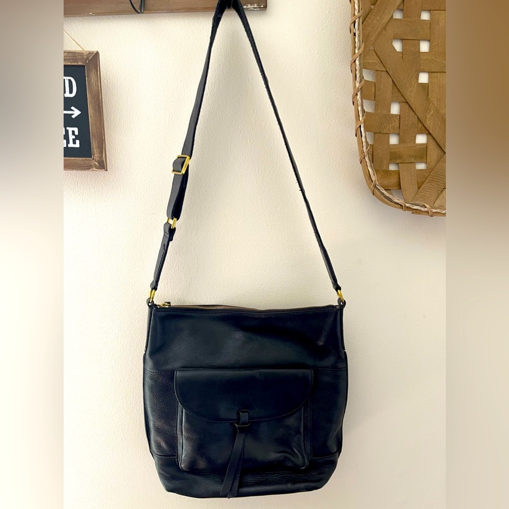 Fossil Purse Black Leather